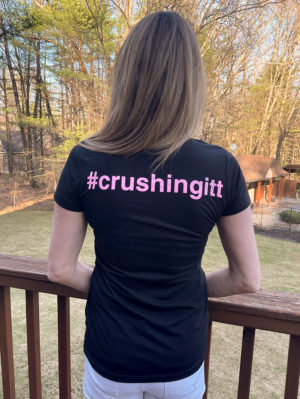 Women's T-Shirt #crushingitt